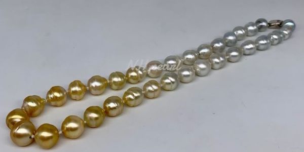 Kalung Mutiara Laut lombok 10-13mm
