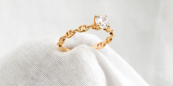 Gianna Ring | CINCIN PERHIASAN EMAS 16K AKAGOLD.ID
