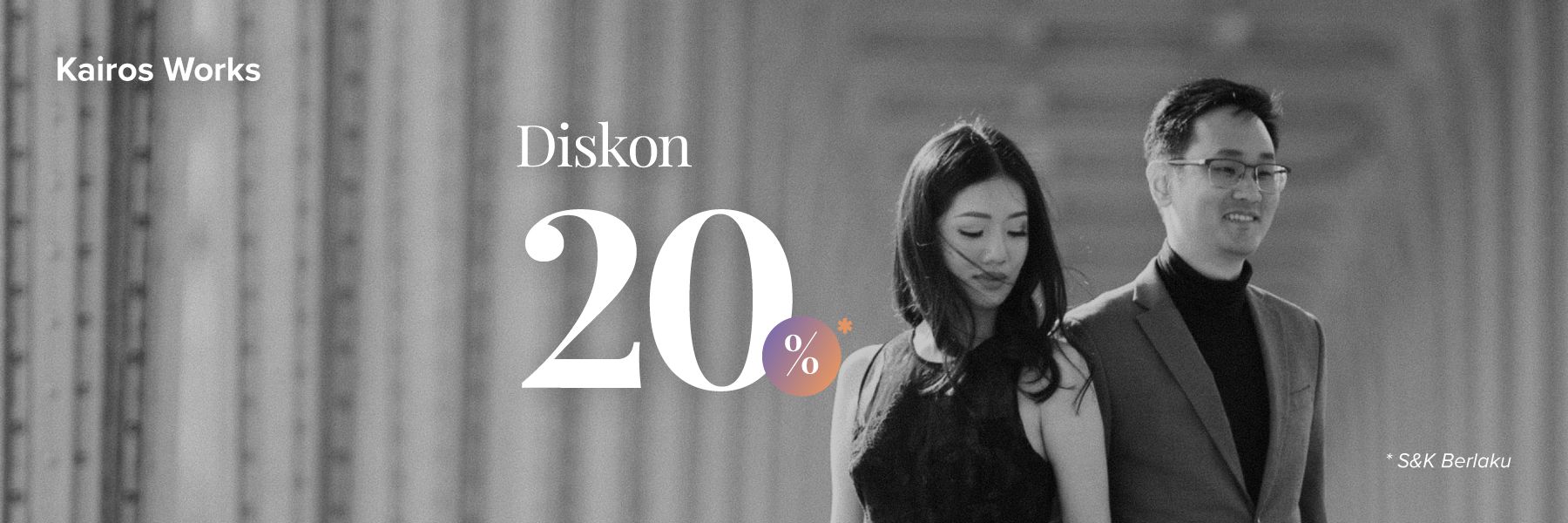 Diskon Spesial 20% Hingga 4 JUTA dari Kairos Works