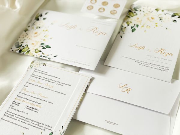 Undangan Pernikahan Single Hardcover Amplop Kalkir Dan Wax Seal By Moria Invitation Bridestory Store Undangan Pernikahan Single Hardcover Amplop Kalkir Dan Wax Seal By Moria Invitation Bridestory Store