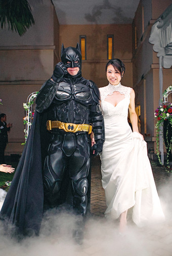 Batman Wedding Dress