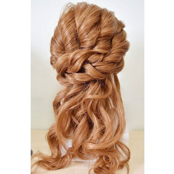Half Up & Let Down & Pony Bridal Hairstyles by Après Makeup - 009 Half Up & Let Down & Pony Bridal Hairstyles by Après Makeup - 009