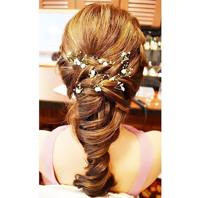 Half Up & Let Down & Pony Bridal Hairstyles by Après Makeup - 003 Half Up & Let Down & Pony Bridal Hairstyles by Après Makeup - 003