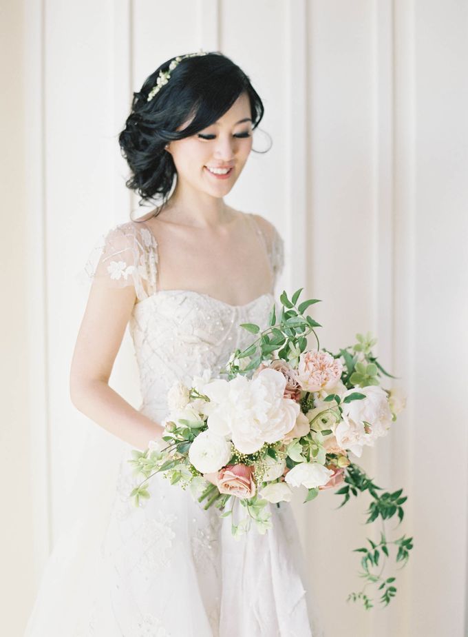 Blue & White Garden Wedding at Carneros Inn by Jen Huang Photo - 020 Blue & White Garden Wedding at Carneros Inn by Jen Huang Photo - 020