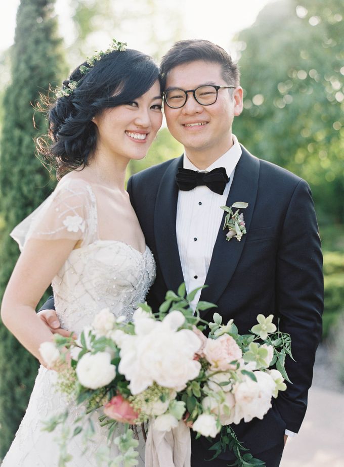 Blue & White Garden Wedding at Carneros Inn by Jen Huang Photo - 030 Blue & White Garden Wedding at Carneros Inn by Jen Huang Photo - 030