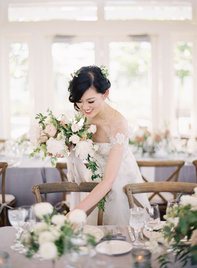 Blue & White Garden Wedding at Carneros Inn by Jen Huang Photo - 050 Blue & White Garden Wedding at Carneros Inn by Jen Huang Photo - 050