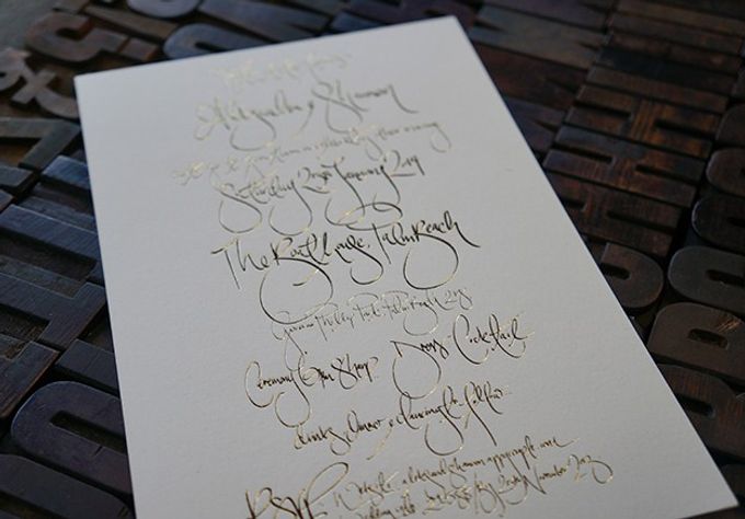 Aleksandra & Shannon by D&d Letterpress - 003 Aleksandra & Shannon by D&d Letterpress - 003