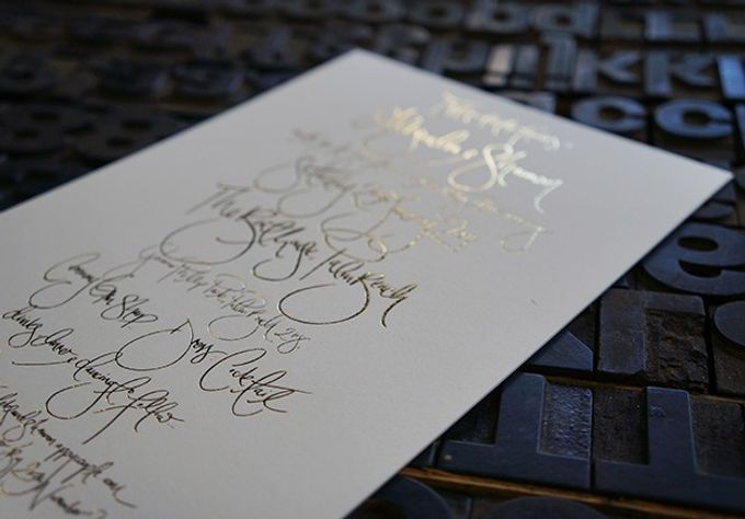 Aleksandra & Shannon by D&d Letterpress - 001 Aleksandra & Shannon by D&d Letterpress - 001