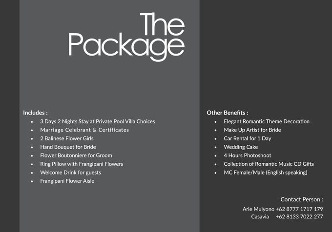 Nagisa Bali Wedding Pricelist by Nagisa Bali - 002 Nagisa Bali Wedding Pricelist by Nagisa Bali - 002