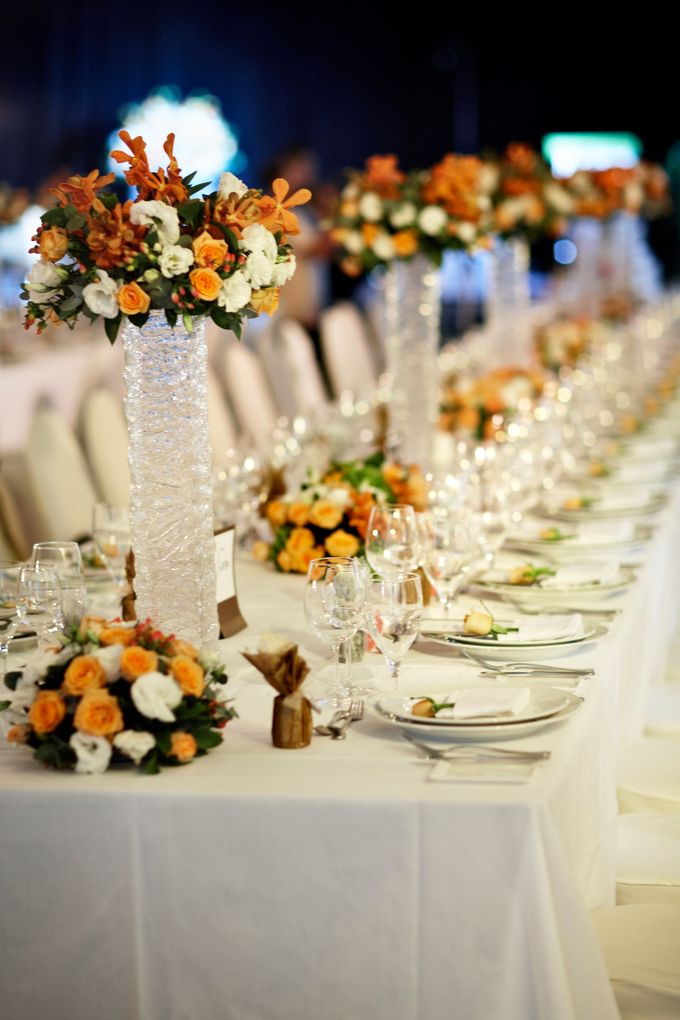 Decoration - Long tables set-up by Spellbound Weddings - 006 Decoration - Long tables set-up by Spellbound Weddings - 006