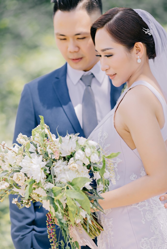 Perayaan Pernikahan Bertema Stardust Milik Sepasang 