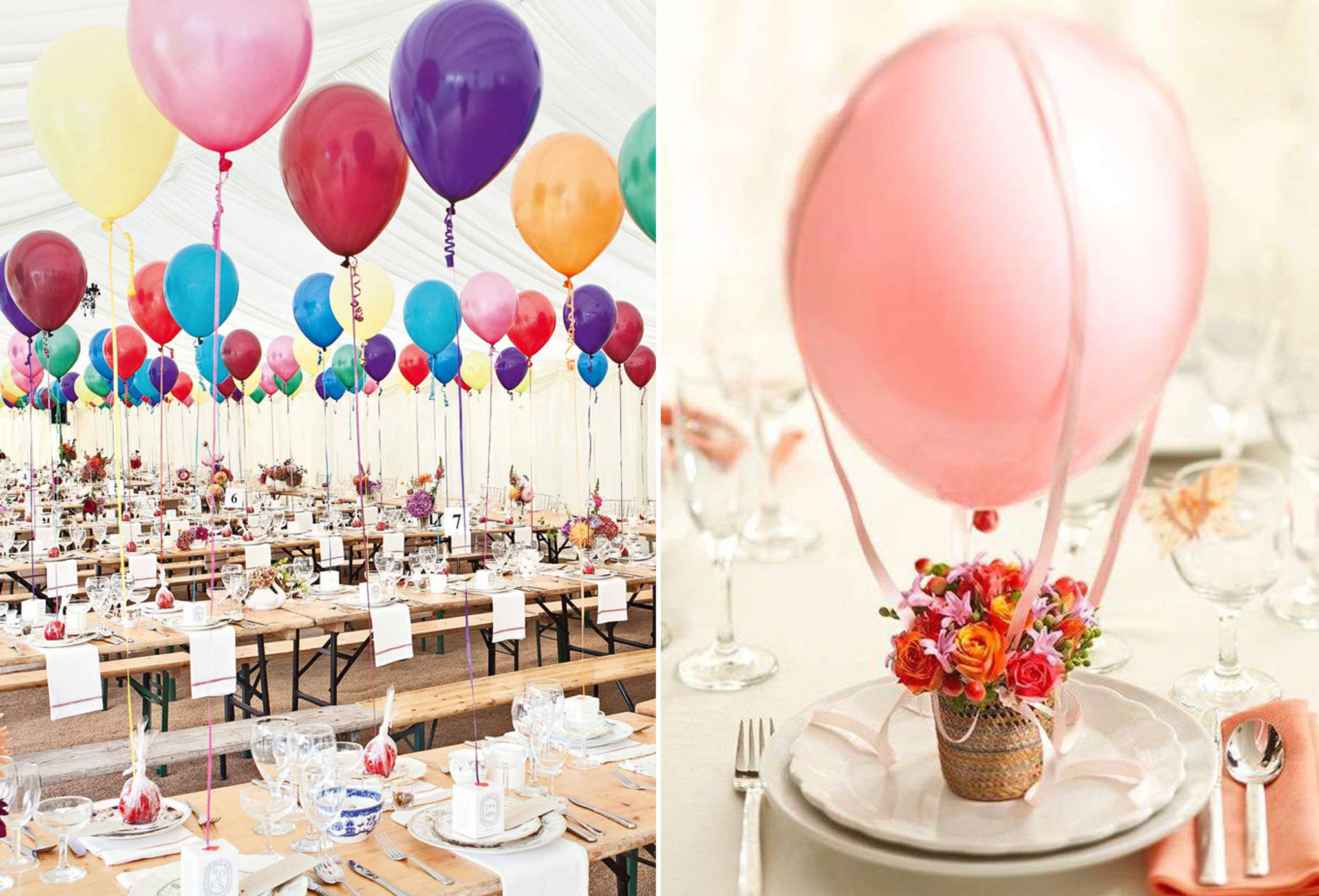 Tren Untuk Dekorasi Balon Nikah - Beauty Glamorous