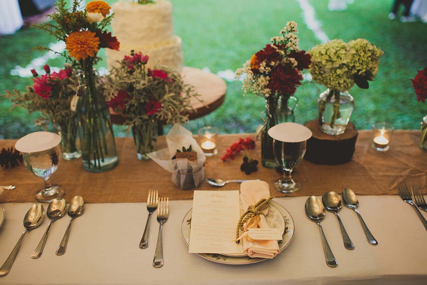 Romantic RusticChic Wedding in Bandung Pine Forest Bridestory Blog