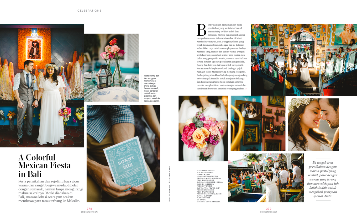 Get a First Look at the Premiere Issue of Bridestory 