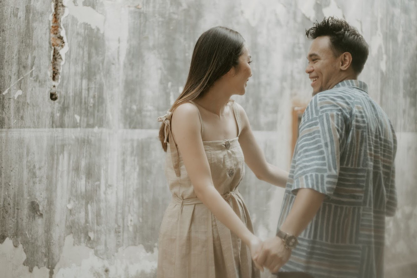 Sebuah Foto Prewedding yang Unik di Area Kota Tua, Jakarta 